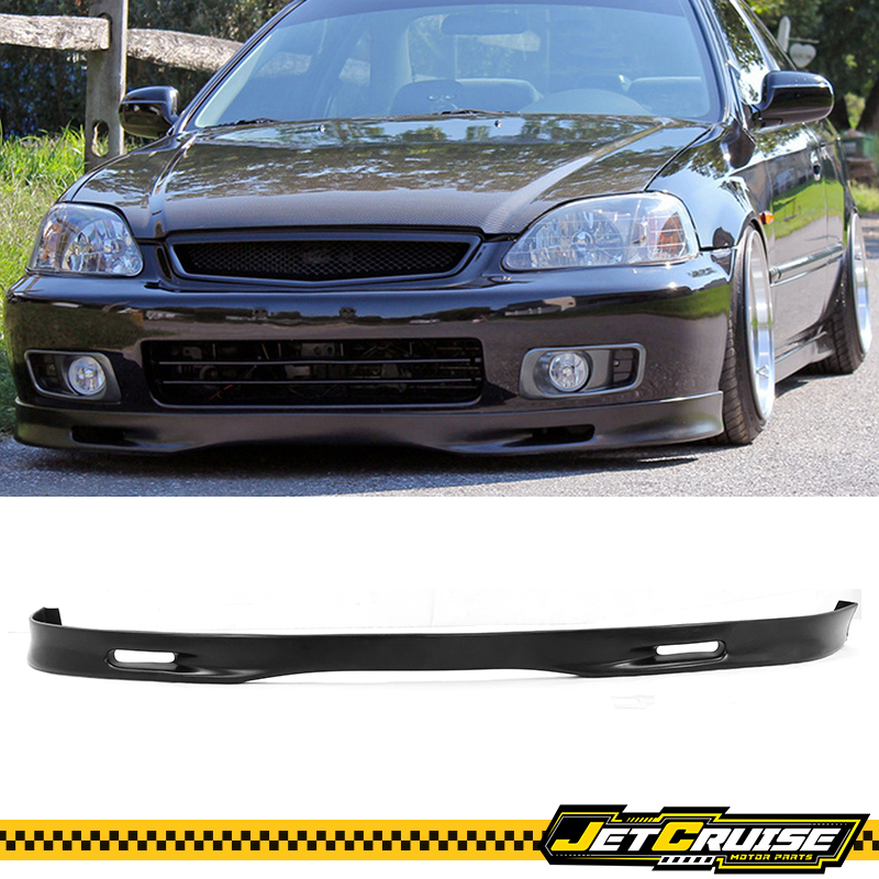 Fits 99-00 Honda Civic EK Spoon Style Front Bumper Lip Spoiler