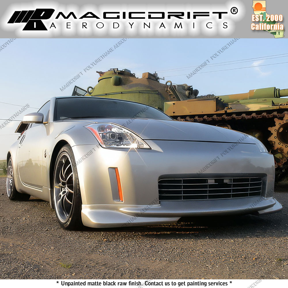 Fit For 03-05 Nissan 350Z Z33 JDM KS K Style Front Bumper Lip