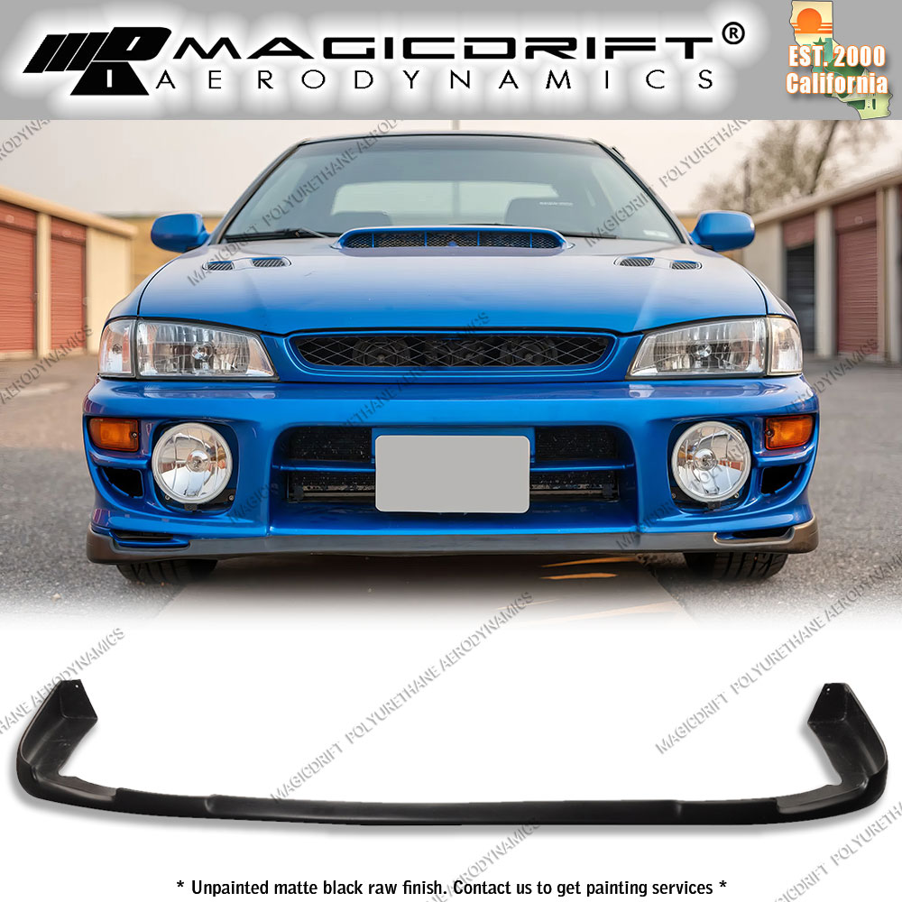 For 97-01 Subaru Impreza WRX STI GC8 Urethane Front Bumper Chin