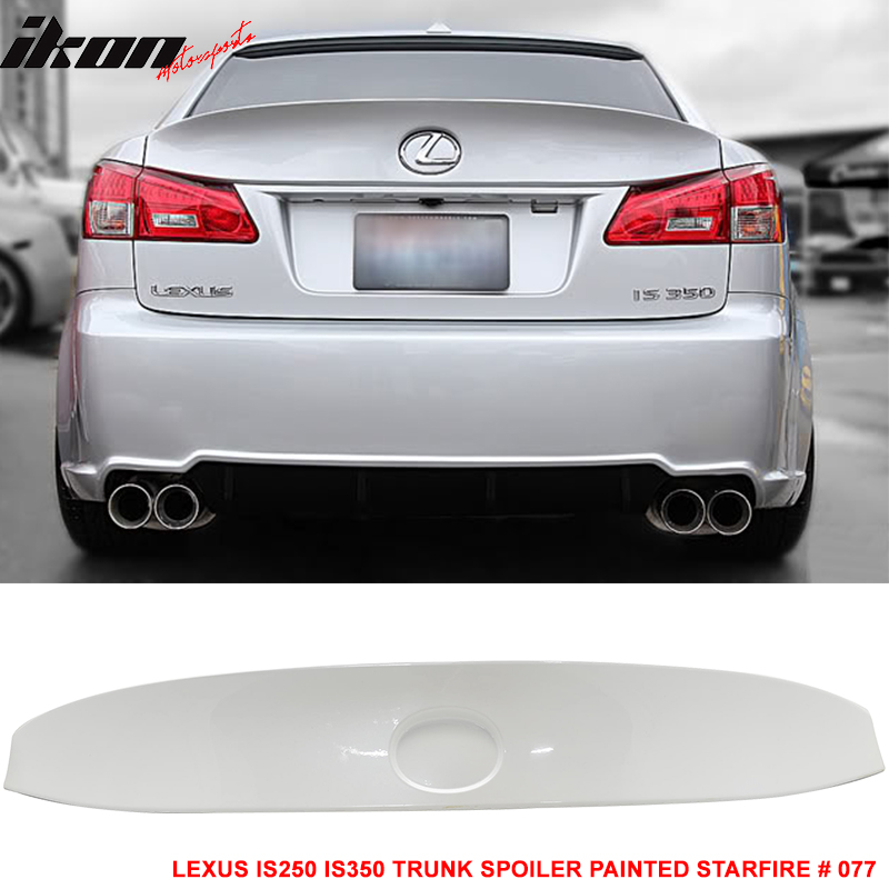 2006-2013 Lexus IS250 IS350 Sedan WD Style Trunk Spoiler Painted