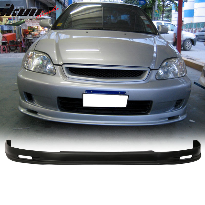 1999-2000 Honda Civic EK Mugen Style Front Bumper Lip Chin Spoiler
