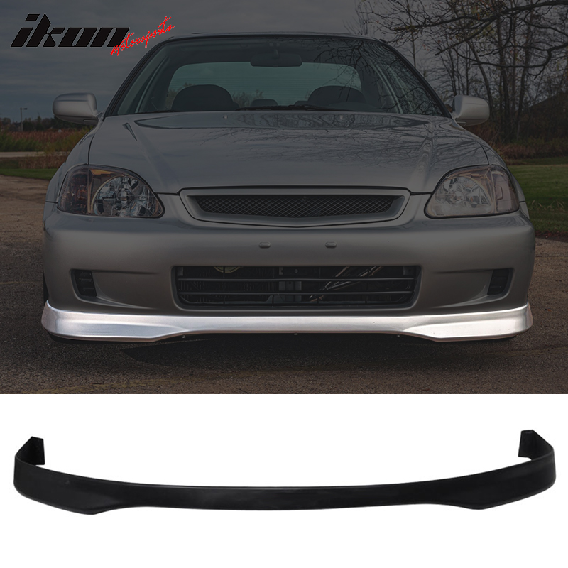 Fits 99-00 Honda Civic EK TR Style Type R Front Bumper Lip Spoiler