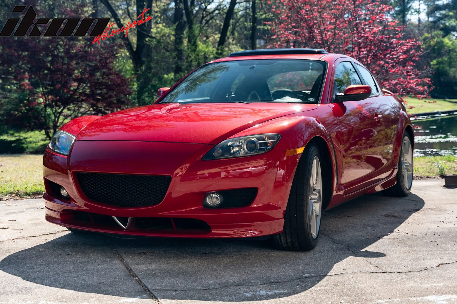 Fits 04-08 Mazda RX8 RX-8 OE Style Front Bumper Lip Spoiler