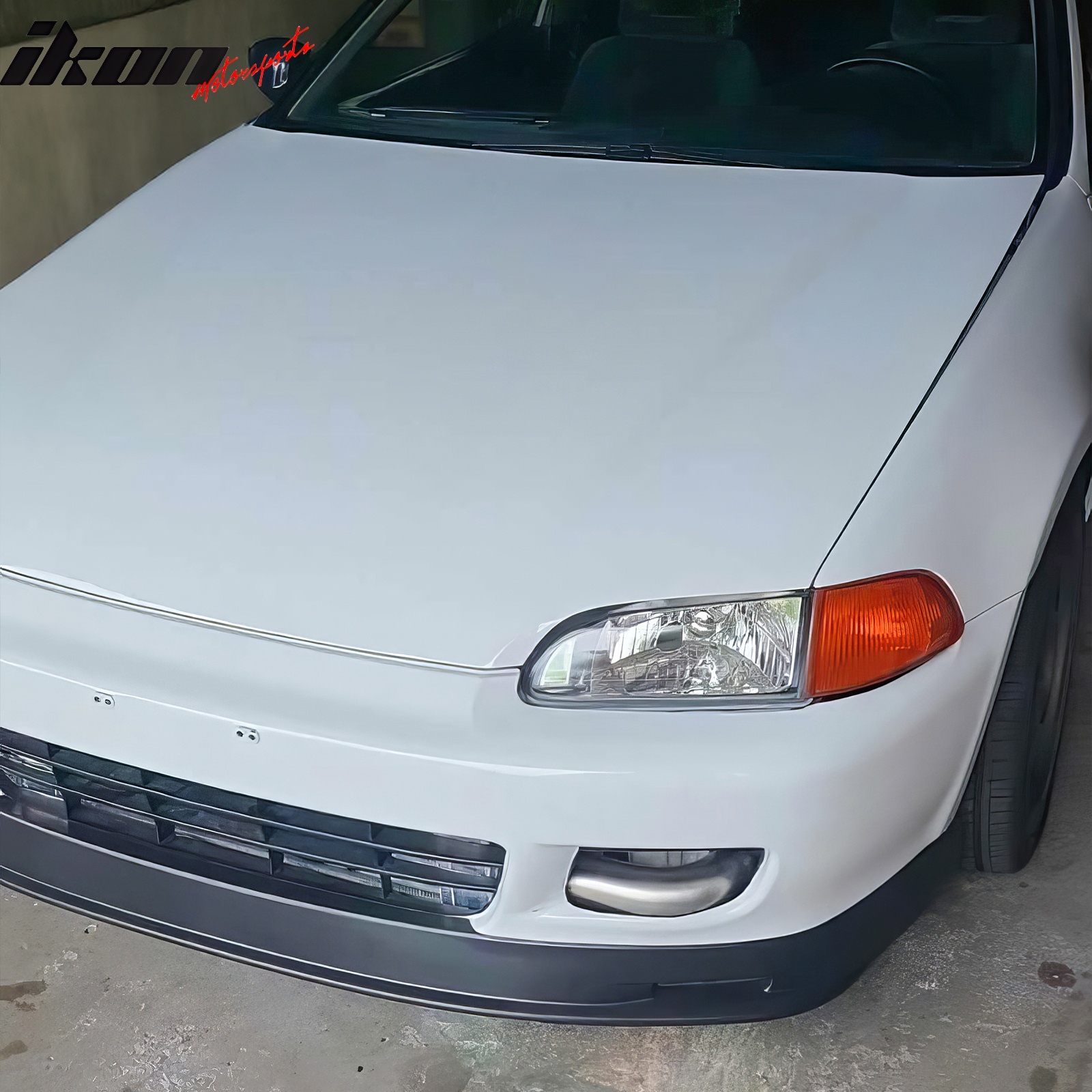 Fits 92-95 Honda Civic EG EJ Mugen Style Front Bumper Lip Spoiler